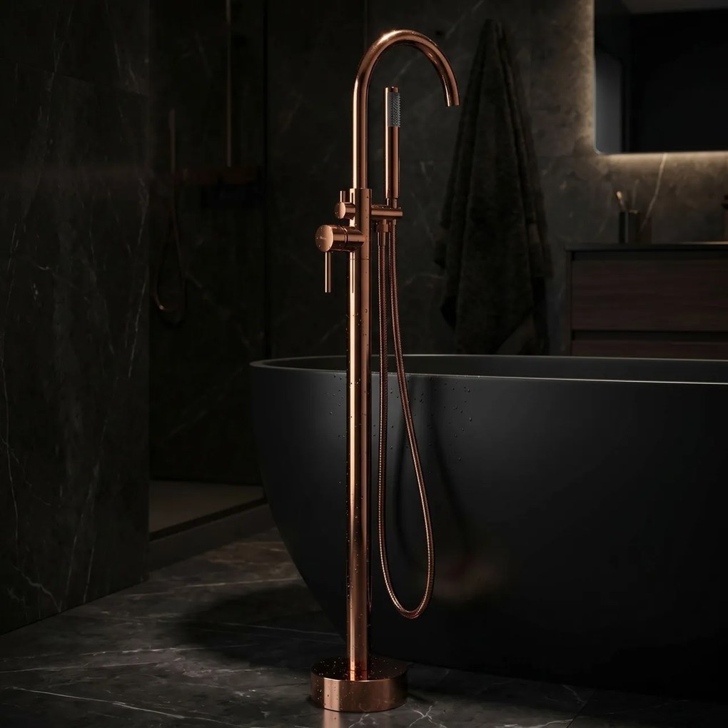 Baterie de podea Rea Lungo Copper