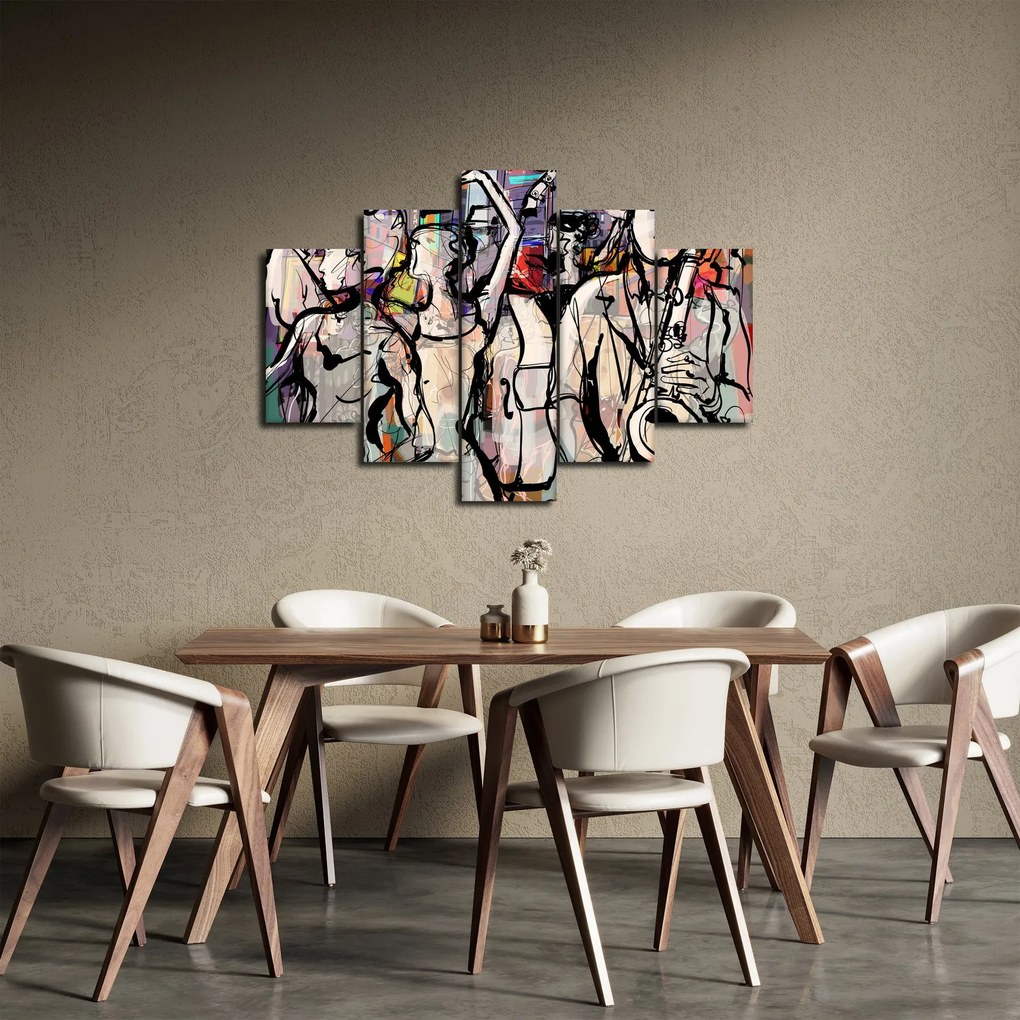 Tablou - Seara de jazz (150x105 cm)
