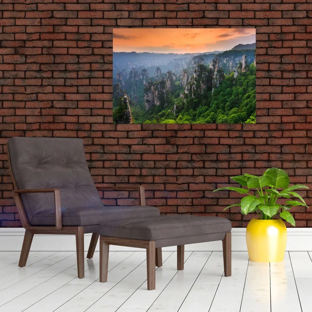 Tablou - Parcul forestier național Zhangjiajie (90x60 cm)