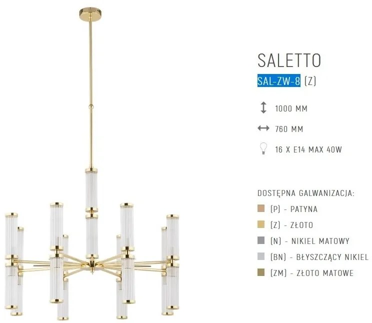 Lustra deosebita design LUX realizat manual SALETTO