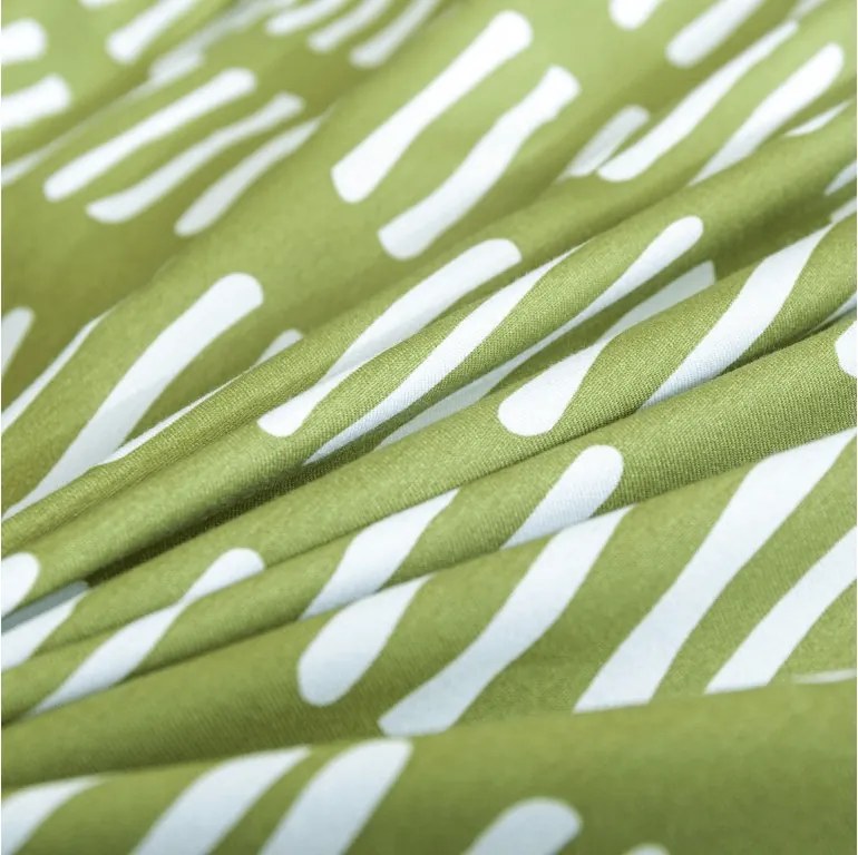 Lenjerie de pat din microfibra GREENSORY verde Dimensiune lenjerie de pat: 2 buc 70 x 90 cm | 200 x 220 cm