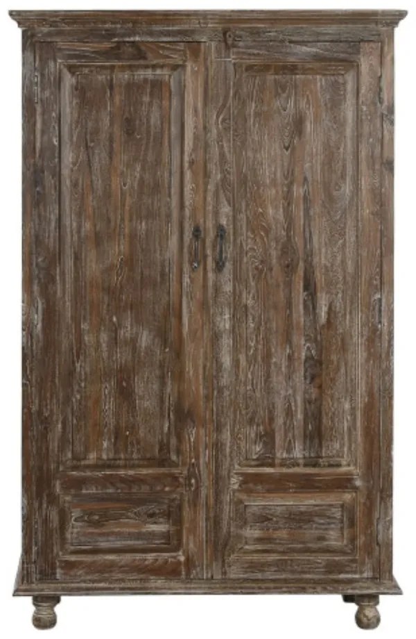 Dulap, natur, din lemn de tec, Timberly