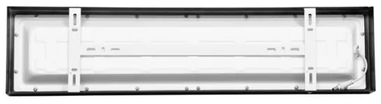 Plafonieră LED Ecolite TL1902-36W/CR LED/36W/230V 4100K 124 cm negru