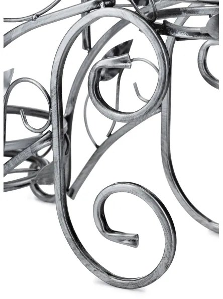 Suport de flori 88x65 cm argintiu