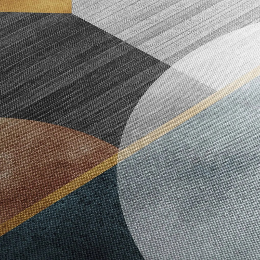 Tablou - Forme și texturi (120x50 cm)