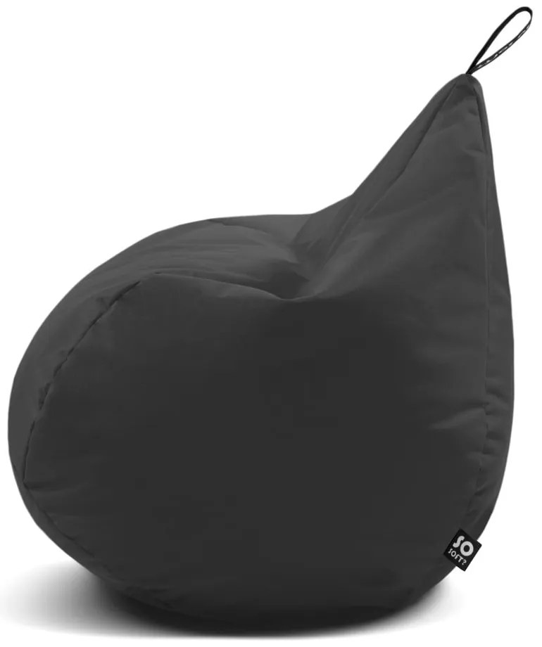 Fotoliu bean bag portocaliu Drop XL – So Soft?