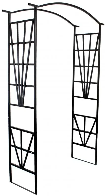 JAKS Pergolă de grădină 114 x 45 x 208 cm