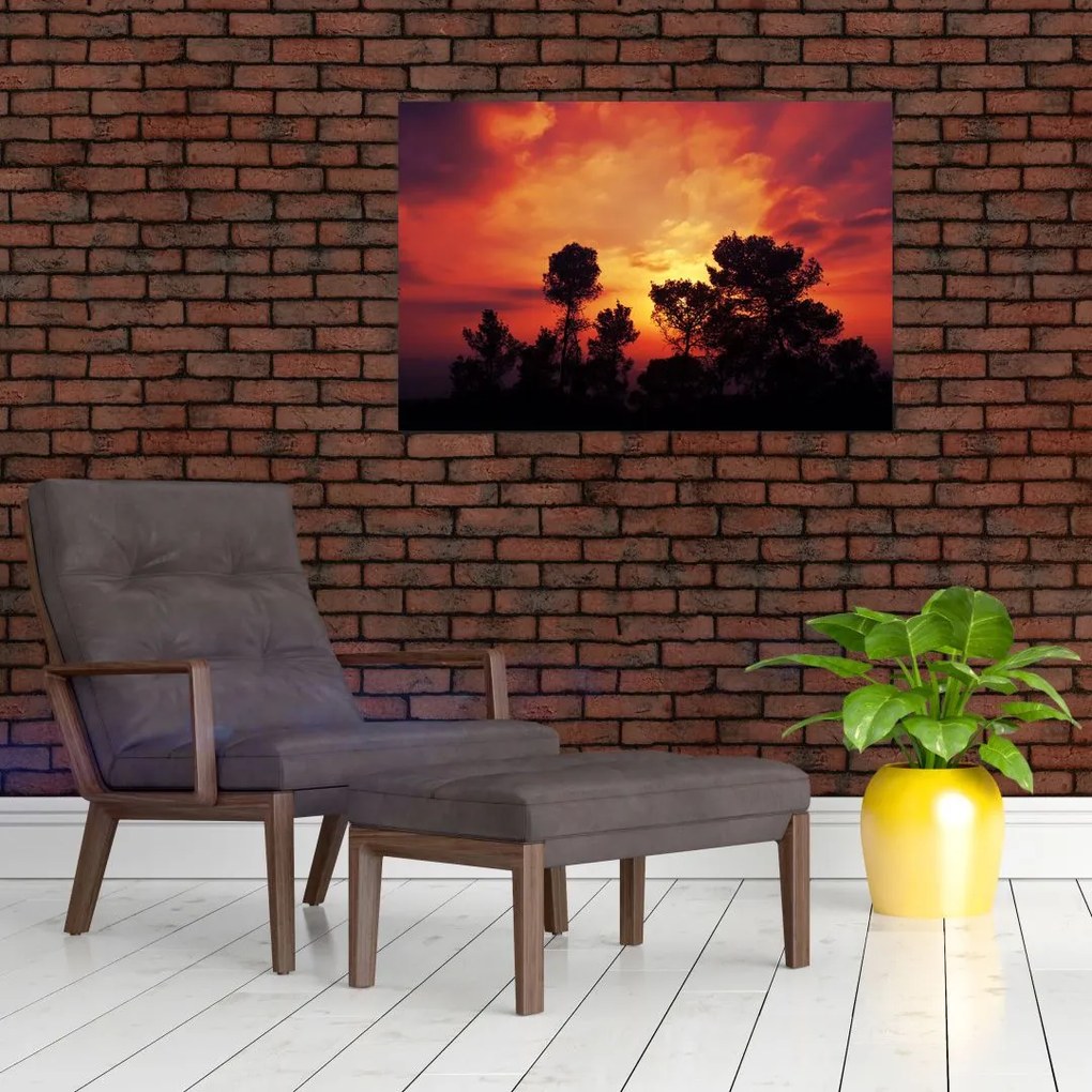 Tablou apus de soare (90x60 cm)