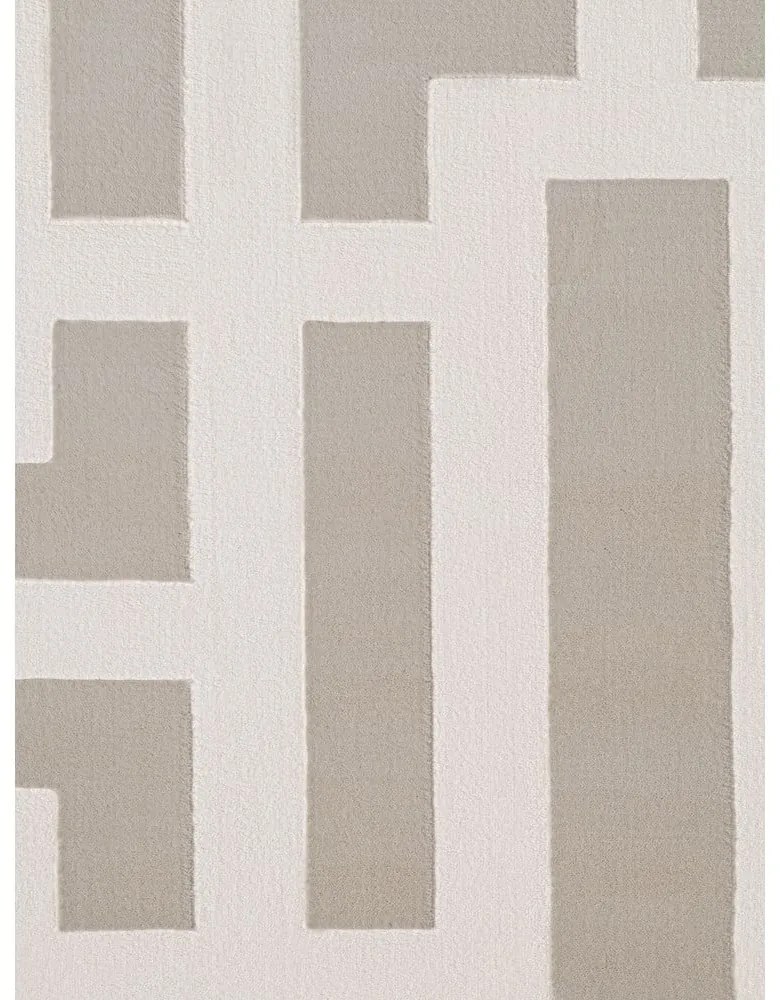 Covor gri/crem 200x280 cm Perles Onyx – Elle Decoration