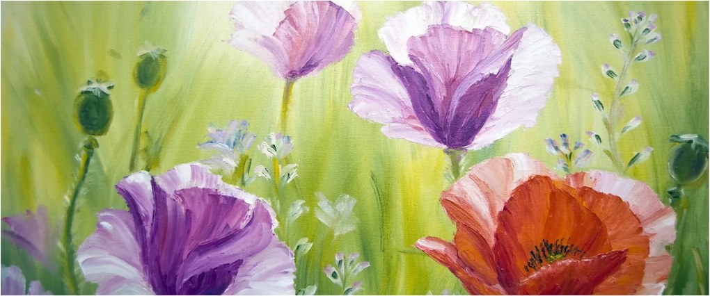 Tablou - Maci (120x50 cm)
