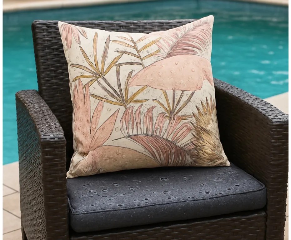 Perna de exterior SELANORA 45x45 cm, cu model