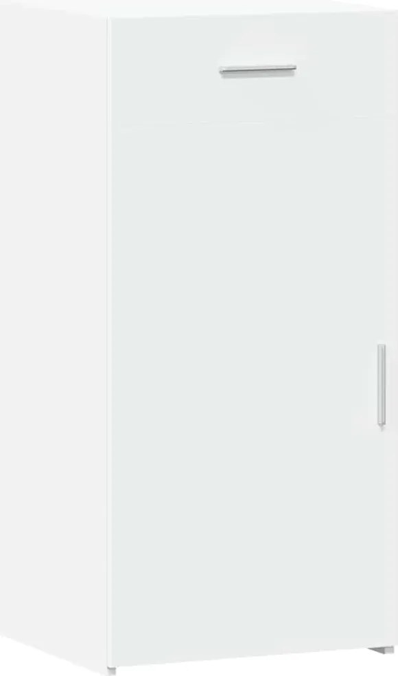 vidaXL Dulap, alb, 45x42,5x93 cm, lemn prelucrat