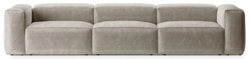 Canapea 4 locuri Bergamo velur reiat L364 cm