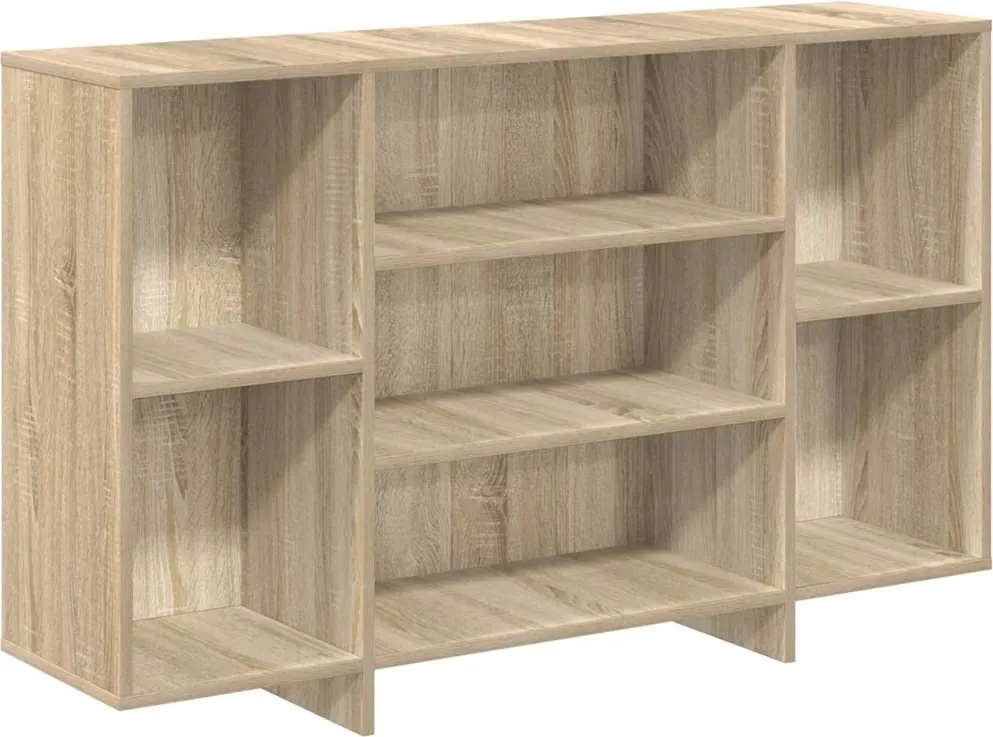 vidaXL Servantă, stejar sonoma, 120x30x75 cm, PAL