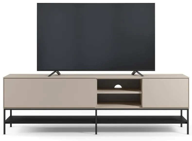 Comodă TV crem 180x55x35 cm Amira – Marckeric