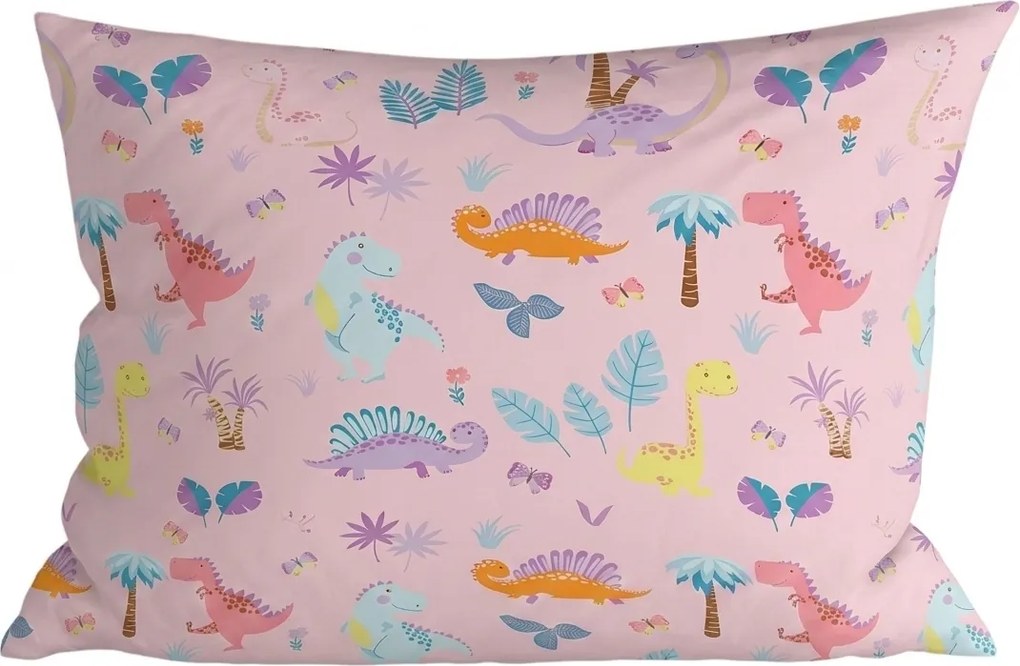 Fata de perna din microfibra DINO ISLAND 70x90 cm, colorat