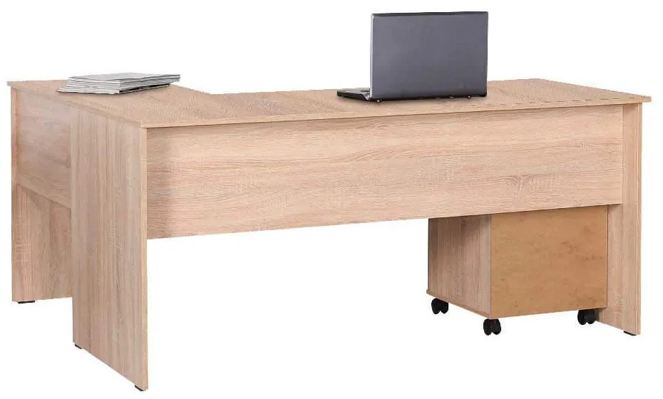 Birou Adore Rio Office, Interschimbabil, Masa de colt, 160 x 75 x 144 cm