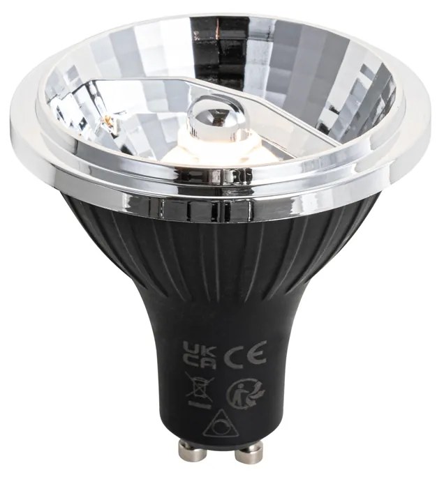 Set 5 becuri GU10 dimbare LED lamp 70mm 6.5W 600 lm 2700K