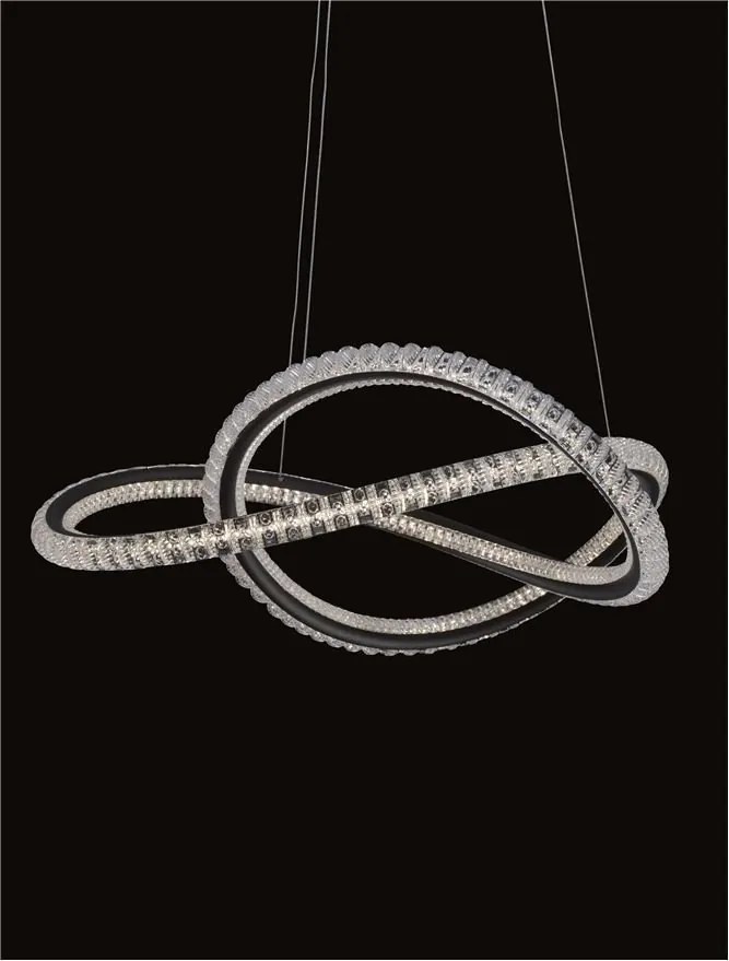 Lustra LED suspendata moderna design elegant GINEVRA 56W