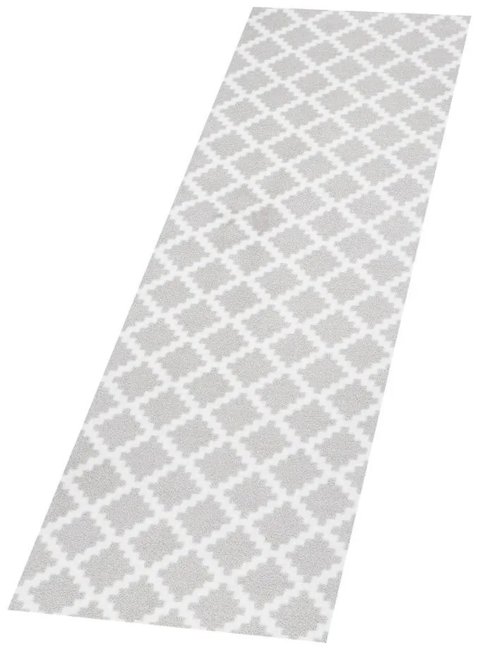 Covor tip traversă Zala Living Elegance, 50 x 150 cm, gri deschis