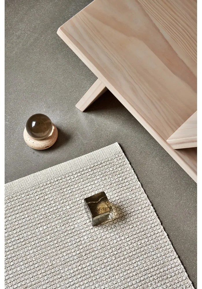 Covor tip traversă pentru interior și exterior crem 70x300 cm Emm Vanilla – Pappelina