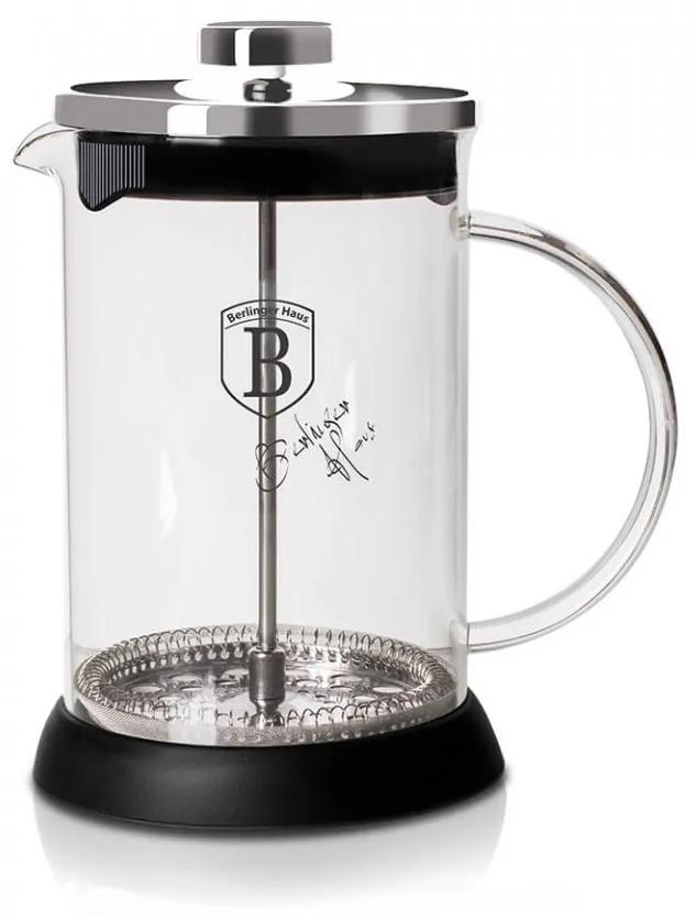 Infuzor pentru cafea si ceai 600 ml Black Silver Collection Berlinger Haus BH 6302
