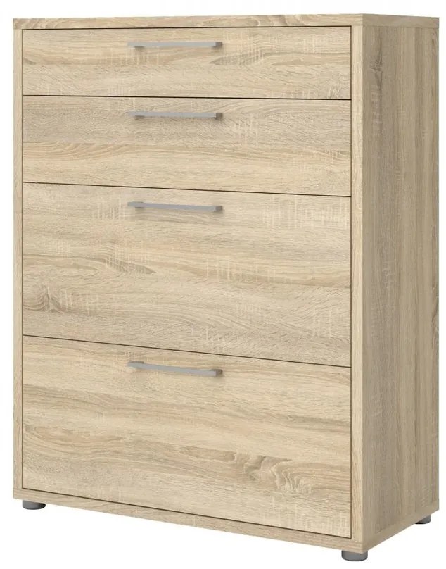 Dulap Modulo 89 x 40 x 113 cm, sertare, stejar sonoma