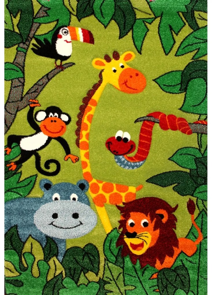 Covor Diamond Kids 21317/40 verde, 120 x 170 cm