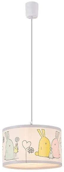 Lustră pe cablu pentru copii Rabalux 72166 FLAPPY 1xE27/40W/230V