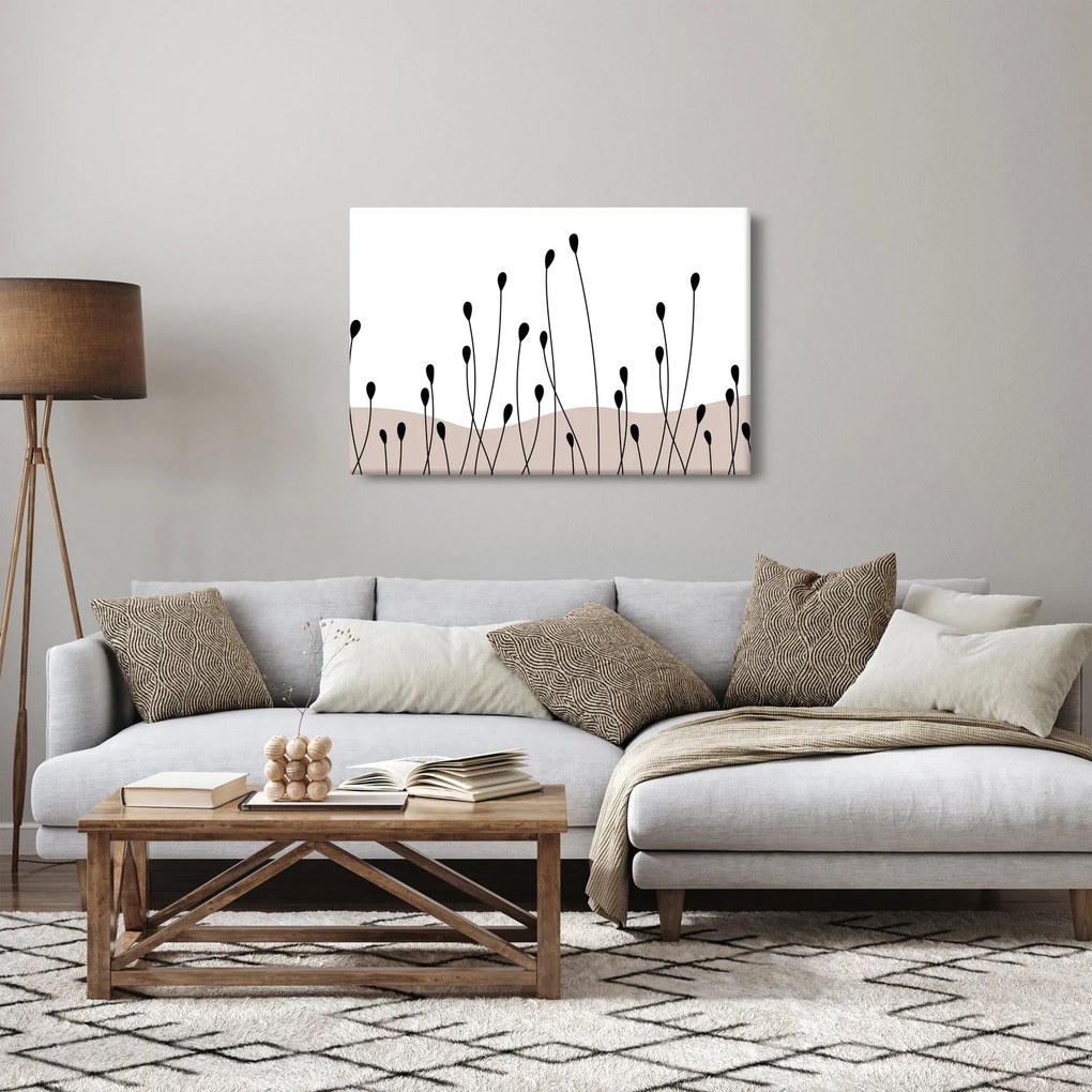 Tablou - Pajiște grafică N⁰1 (90x60 cm)