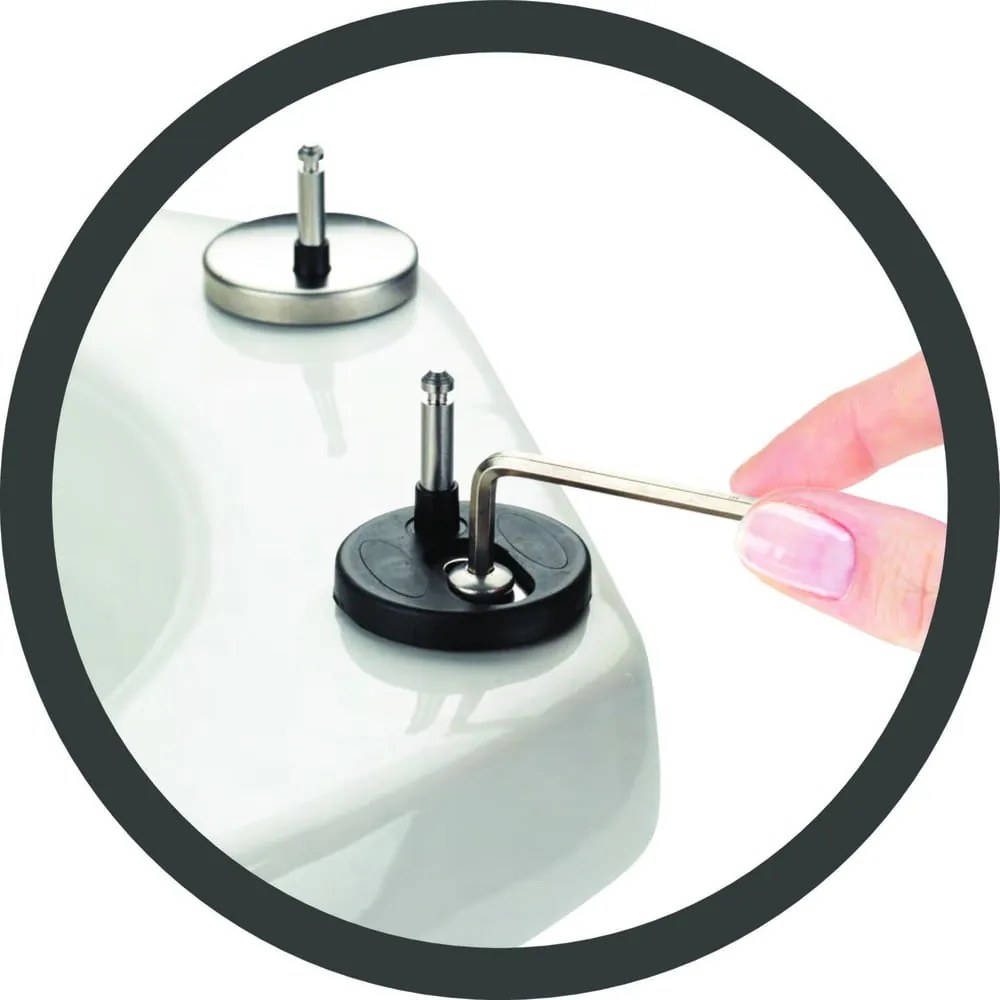 Capac WC 37 x 44,5 cm Easy-Close (cu închidere automată) Ostuni – Wenko