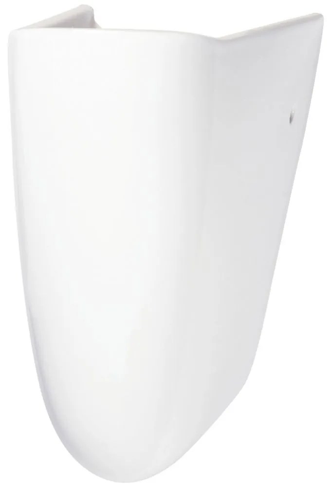 Semipiedestal chiuveta baie alb Deante Jasmin
