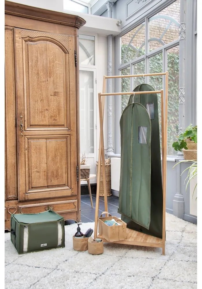 Suport din bambus pentru haine Compactor Range Wood