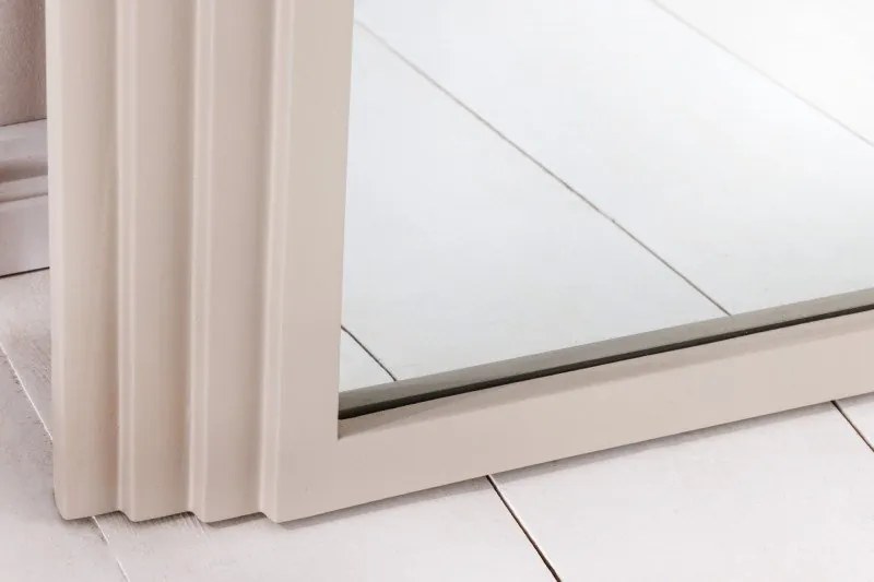 Oglinda de perete decorativa Art Deco 160cm, greige