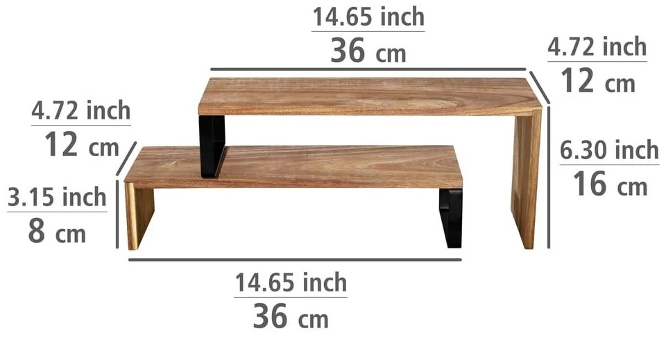 Raft suplimentar din lemn Vali – Wenko