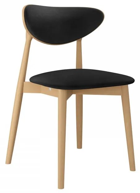 Scaun sufragerie KD 65 C (Fag + Negru) . 1103482