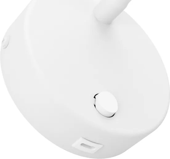 Eglo 901782 - Lampă LED de perete flexibilă cu USB OLIVANDINO LED/3,8W/230V albă