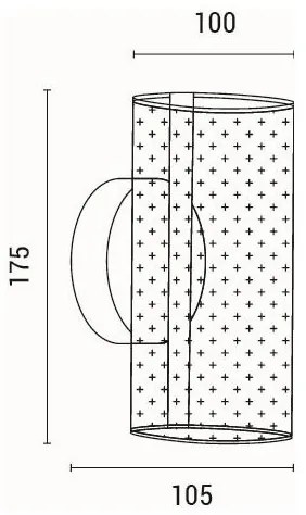 Aplică LED/8W/230V 3000K