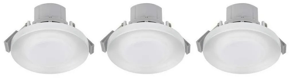 SET 3x corp de iluminat LED RGB încastrat pentru baie ARGON LED/7,3W/230V IP44 + telecomandă