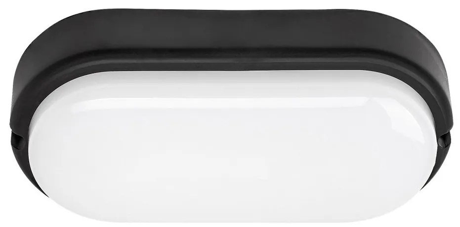 Plafoniera LED pentru iluminat exterior design modern IP54 Hort negru