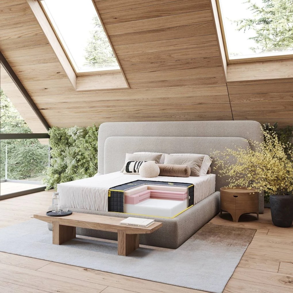 Saltea Salamander Memory Foam 160×190 cm, fermitate medie, 29 cm înălțime