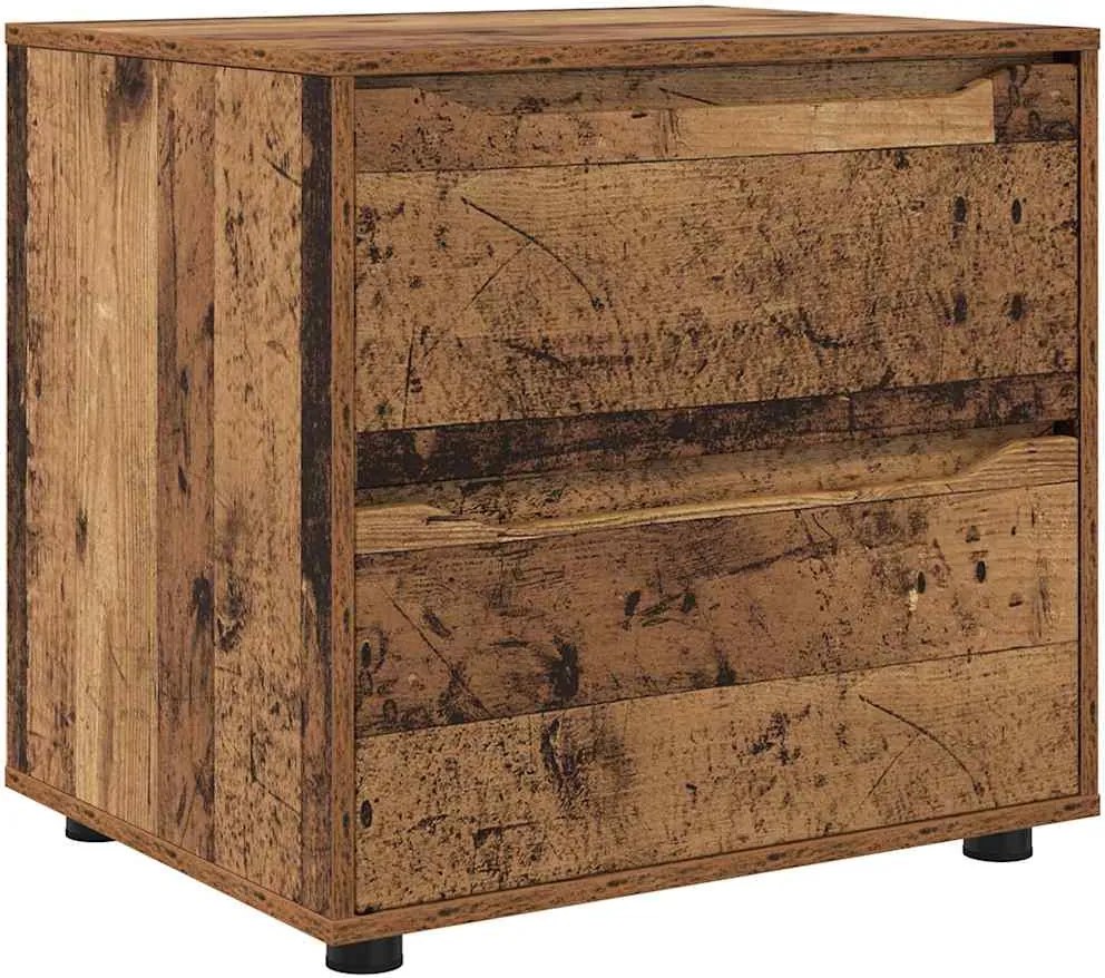 vidaXL Dulap de depozitare Lemn Vechi 60 x 48 x 57 cm Lemn compozit