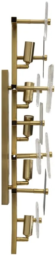 Mauro Ferretti Lampa De Perete Cu 5 Lumini cm 24X13X76 | Aosom Romania