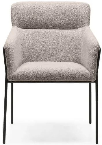 Fotoliu design bej HELSINKI