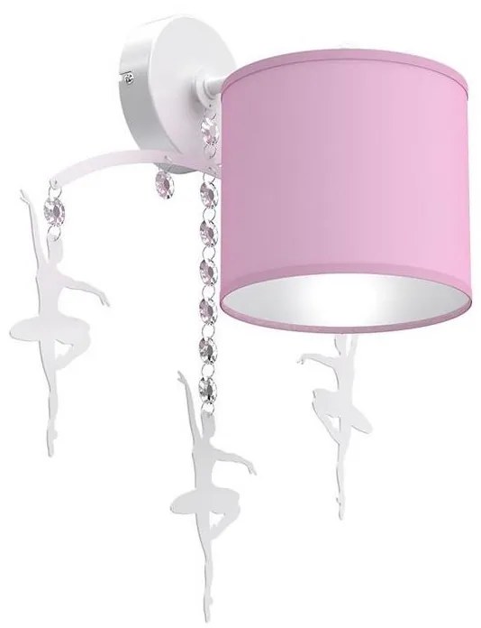 Aplică perete copii BALLET 1xE27/60W/230V
