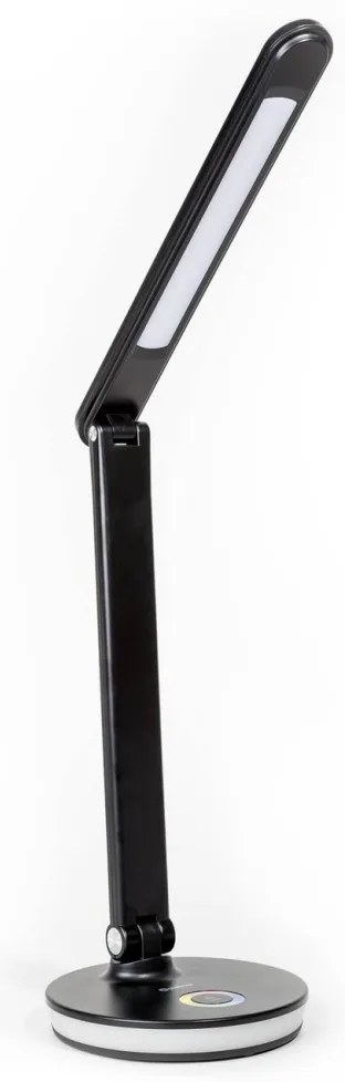 Lampă LED RGB reîncărcabilă de masă cu funcție de acumulator extern LED/12W/5V 2800-6000K negru