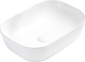Mexen Rita chiuvetă de blat 45 x 32 cm, alb mat - 21084501