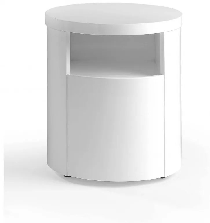 Masuta/ Noptiera eleganta design modern Dreams AC-LE313-BLANCO