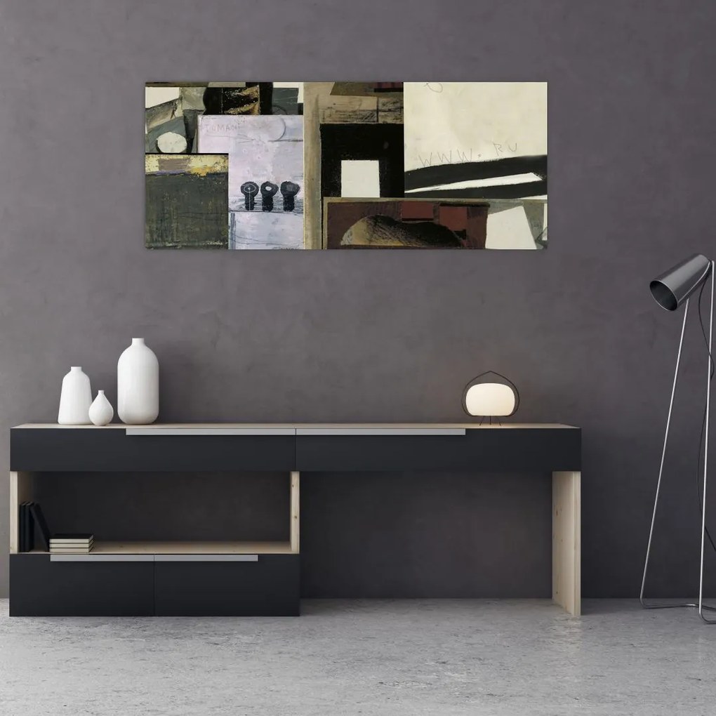 Tablou - Cubism (120x50 cm)