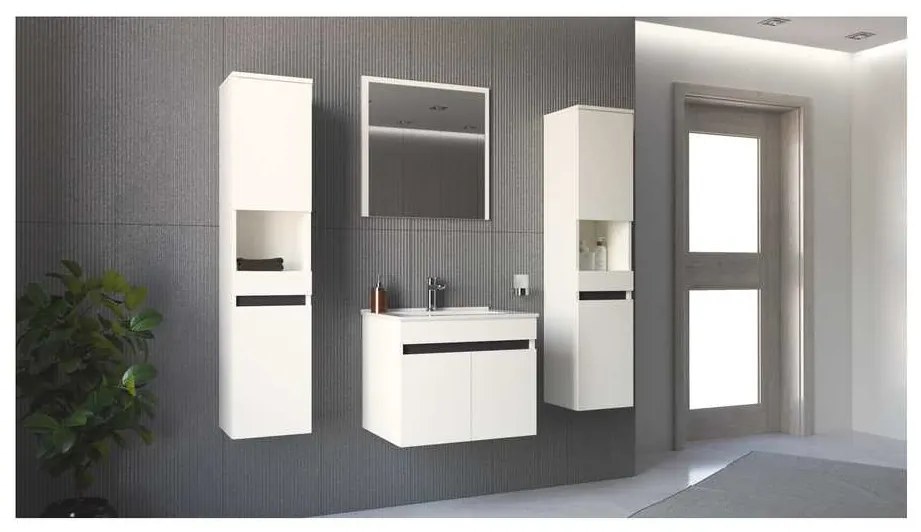 Dulap sub lavoar Puresa 60 cm, alb